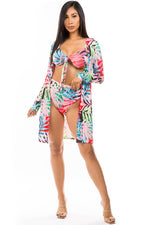 THREE PIECE SET SWIMWEAR