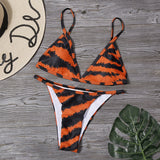 Stripes Bikini Set