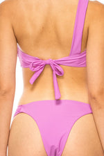 TWO PIECE BANDEAU TOP WITH ROUND BUCKLE BIKINI