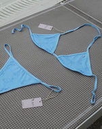 LONDON BIKINI IN BLUE - Blue Bikini for Women - View 4