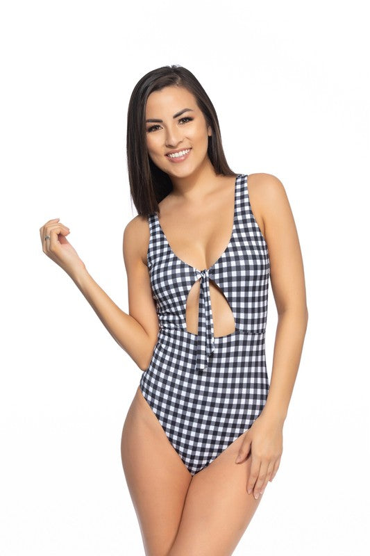 Black One Piece Bikini - Black One Piece Swimsuit for Women