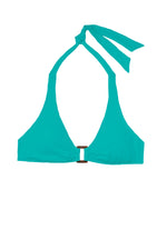 Swimsuit Halter Seafoam Aqua - Tortoise Halter Seafoam Aqua - View 5