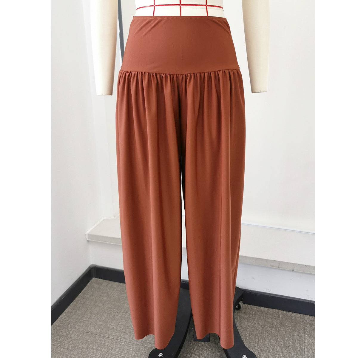 High Waist Wide Leg Pants Sets Bikini Beach Clothing
