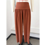High Waist Wide Leg Pants Sets Bikini Beach Clothing