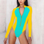 Surfing Sport Long Sleeve Swimsuit