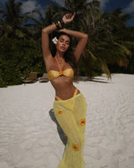 Tropical sally three piece Swimsuit