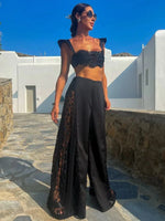 Black Three Piece Swimsuit For Women
