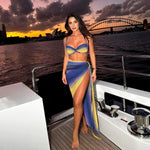 Crochet Three Piece Swimsuit - Crochet Swimsuit for Women - View 3