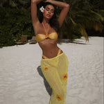 Tropical sally three piece Swimsuit