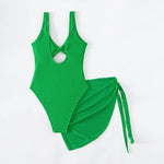 Selena cut out one piece swimsuit