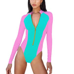 Surfing Sport Long Sleeve Swimsuit