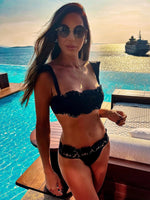 Black Three Piece Swimsuit For Women