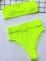 Sally High Waist two piece swimsuit