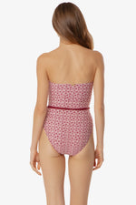 Belted Bandeau One-Piece - Bandeau Bikini for Women - View 2