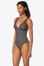 One-Piece Swimsuit Black - Juliette One-Piece Black - View 3