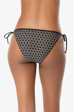 Swimsuit String Black - String Bottom With Binding Black - View 7